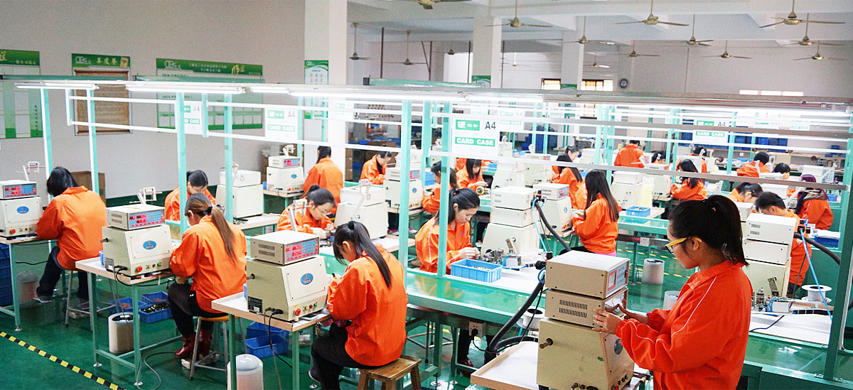 擁有多臺(tái)全自動(dòng)繞線(xiàn)機(jī)和自動(dòng)包膠機(jī)，交期快捷